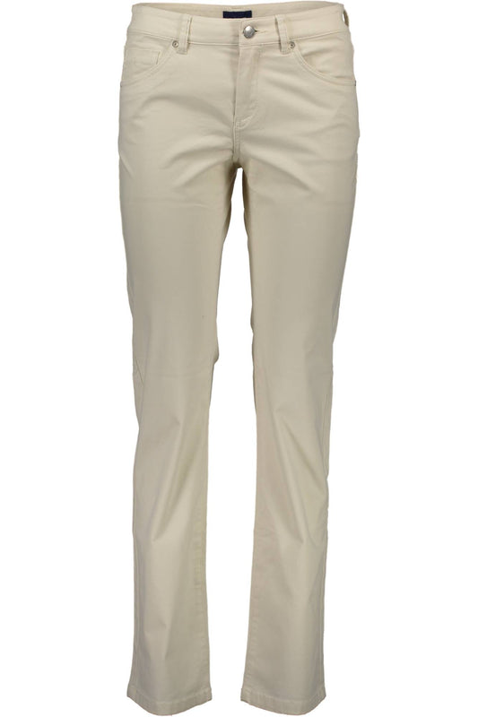 Gant Pantalone Donna Beige""