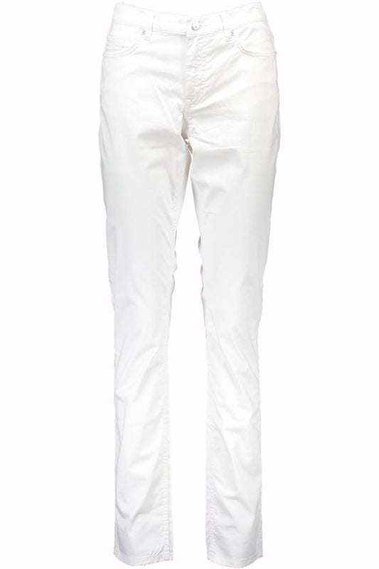 Gant Pantalone Donna Bianco""