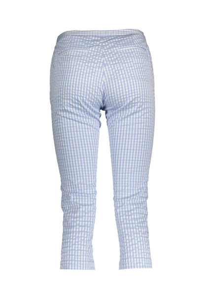 Gant Pantalone Pinocchietto Donna Azzurro""