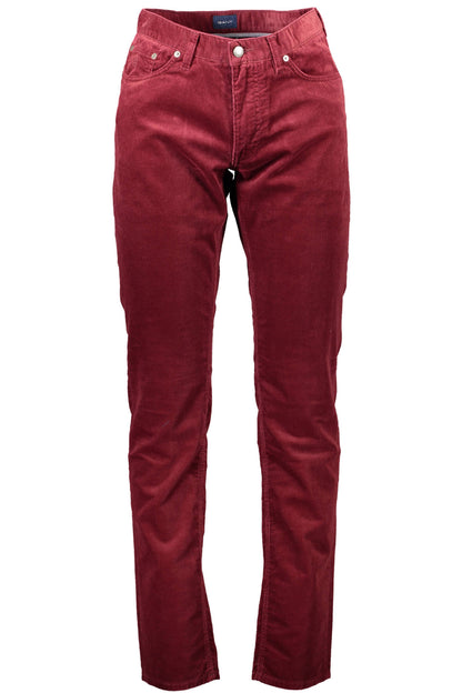 Gant Pantalone Uomo Rosso""