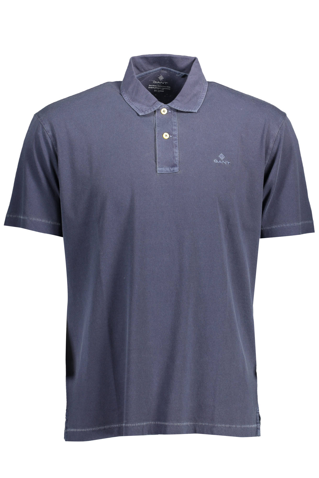 Gant Polo Maniche Corte Uomo Blu