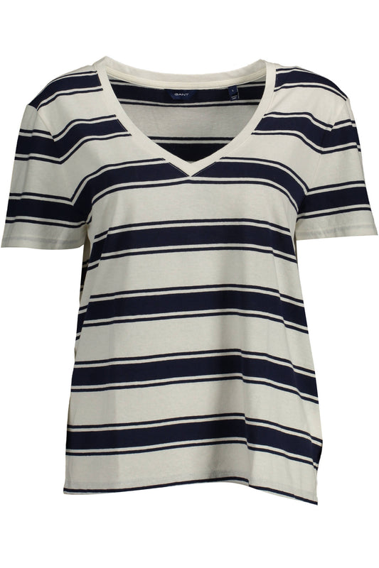 Gant T-Shirt Maniche Corte Donna Bianco""