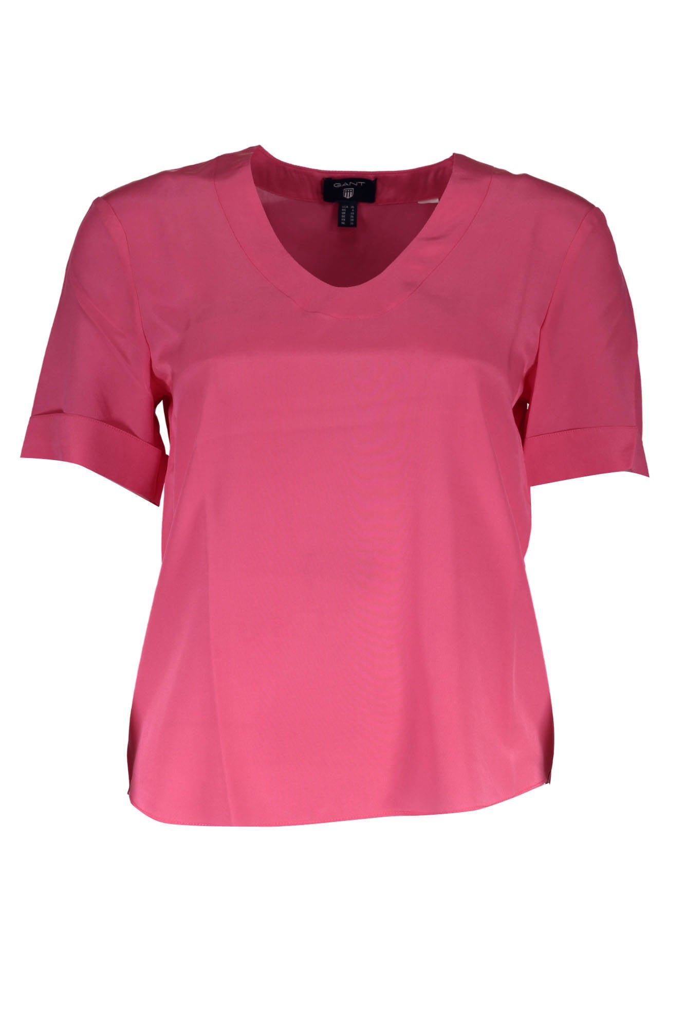 GANT T-SHIRT MANICHE CORTE DONNA ROSA