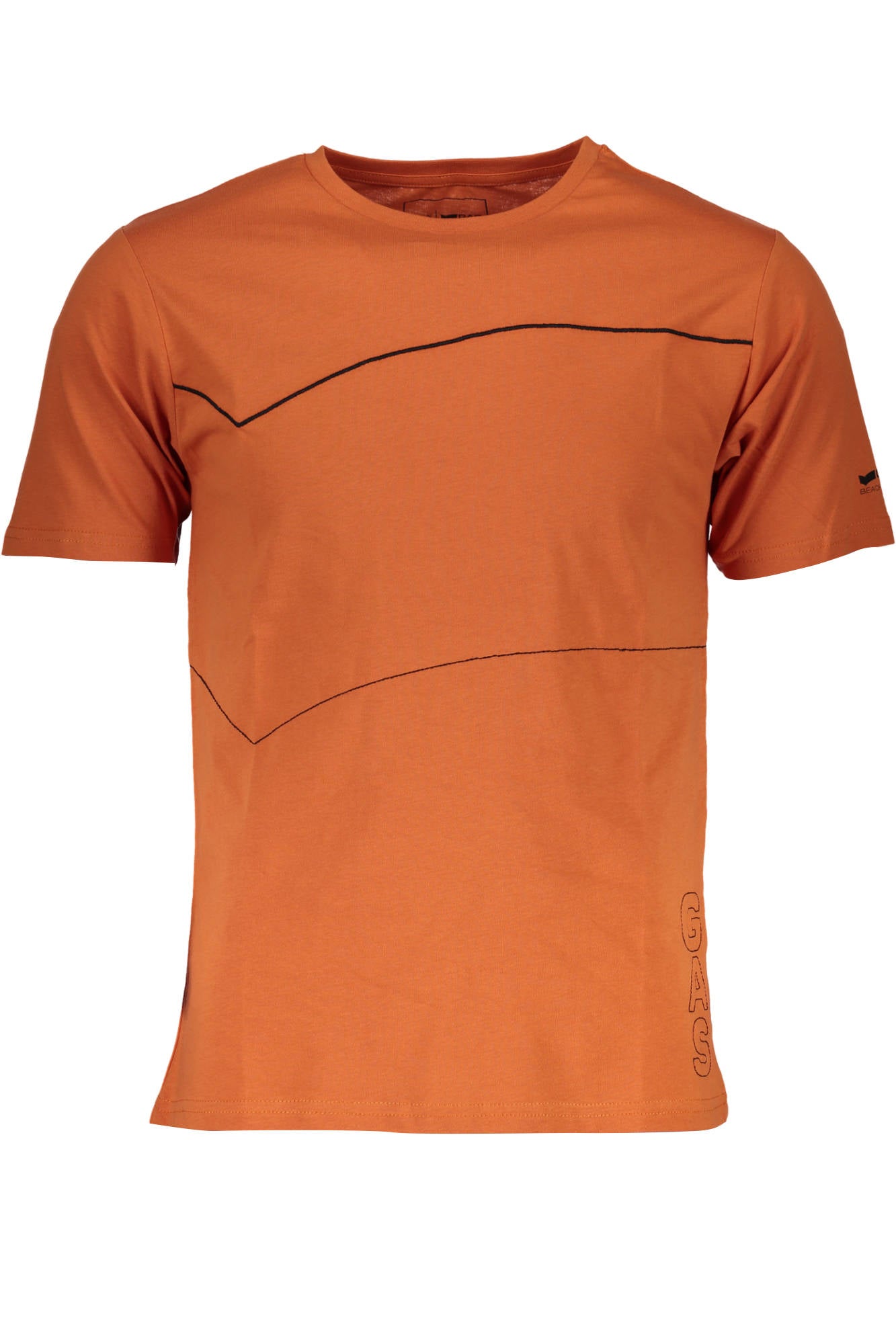 Gas T-Shirt Maniche Corte Uomo Arancio