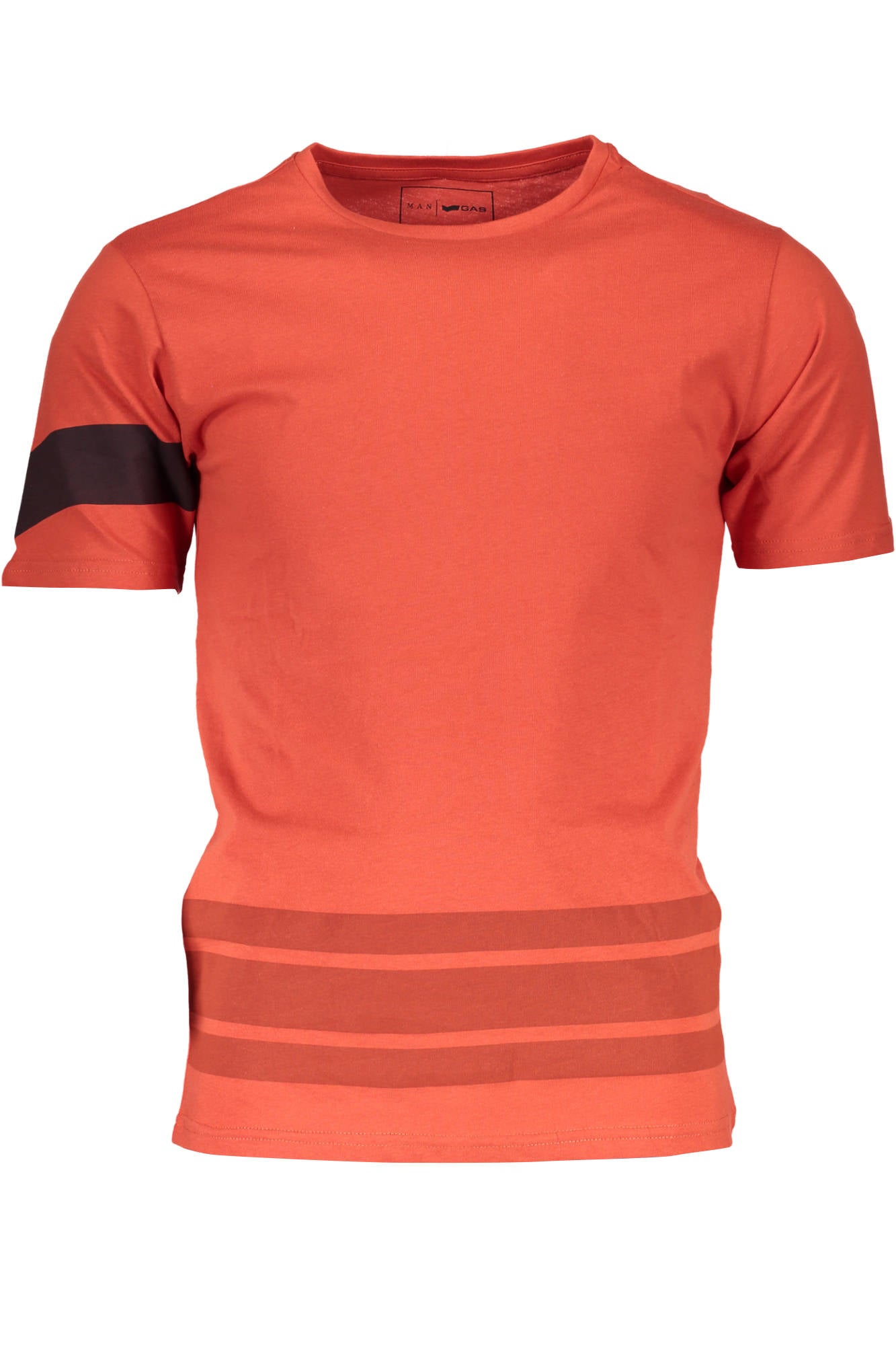 Gas T-Shirt Maniche Corte Uomo Arancio