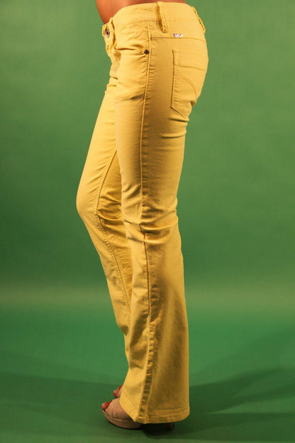 Gaudì Pantalone Donna Giallo""