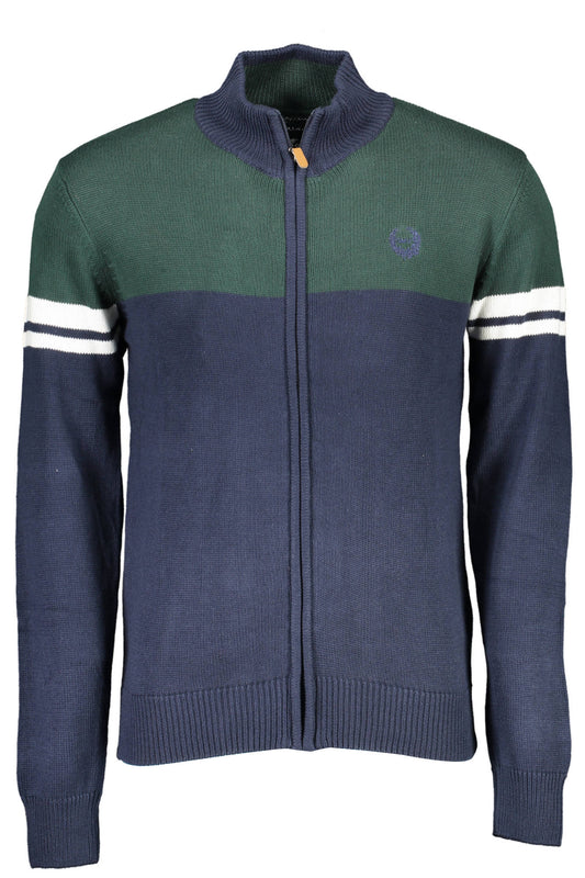 GIAN MARCO VENTURI CARDIGAN UOMO BLU""