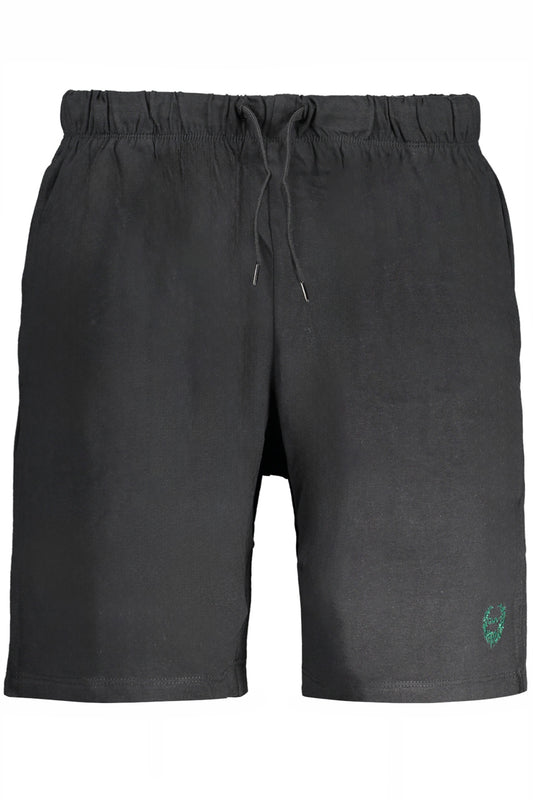 GIAN MARCO VENTURI PANTALONE SHORT UOMO NERO