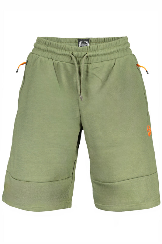 GIAN MARCO VENTURI PANTALONE SHORT UOMO VERDE""