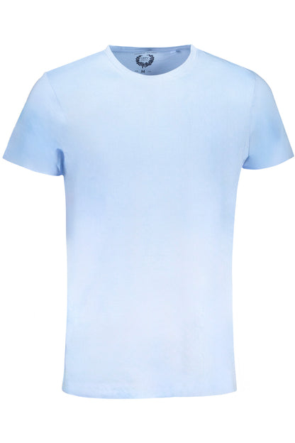 GIAN MARCO VENTURI T-SHIRT MANICHE CORTE UOMO AZZURRO