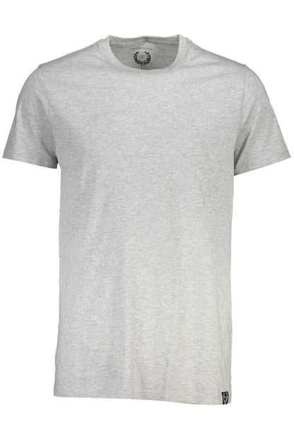 GIAN MARCO VENTURI T-SHIRT MANICHE CORTE UOMO GRIGIO