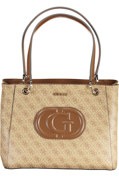 Guess Jeans Borsa Donna Beige