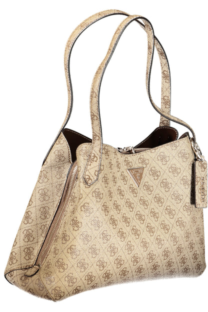 Guess Jeans Borsa Donna Beige