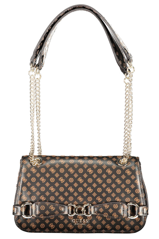 Guess Jeans Borsa Donna Marrone