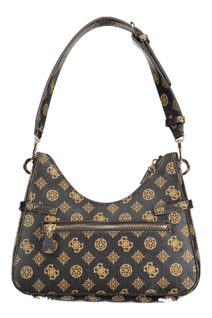 Guess Jeans Borsa Donna Marrone