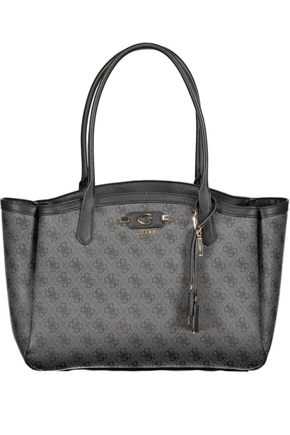 GUESS JEANS BORSA DONNA NERO