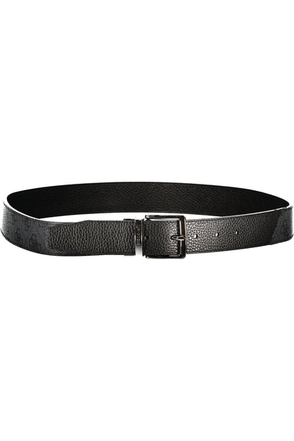 GUESS JEANS CINTURA IN PELLE UOMO GRIGIO