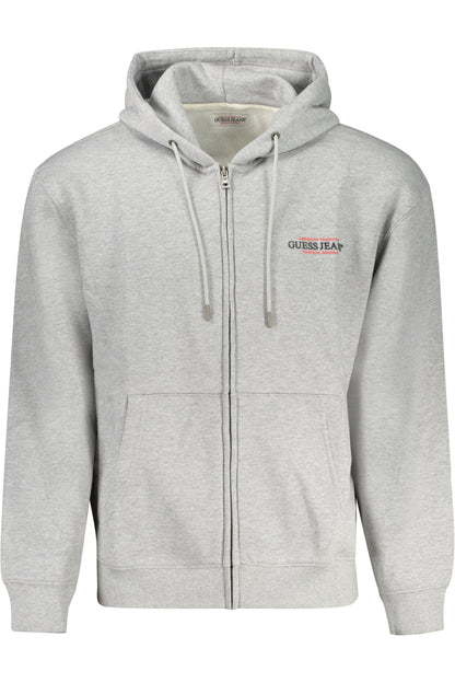 GUESS JEANS FELPA SENZA ZIP UOMO GRIGIO""