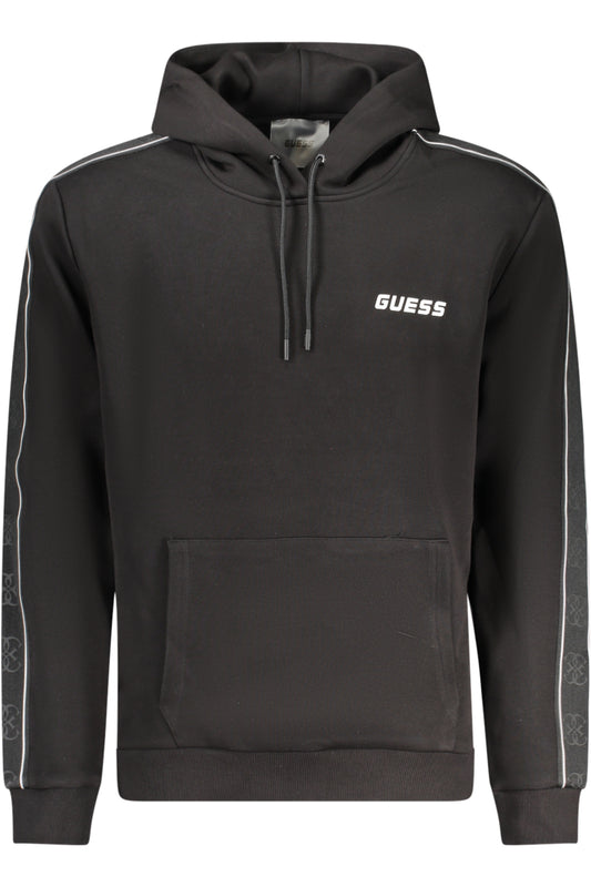 Guess Jeans Felpa Senza Zip Uomo Nero""