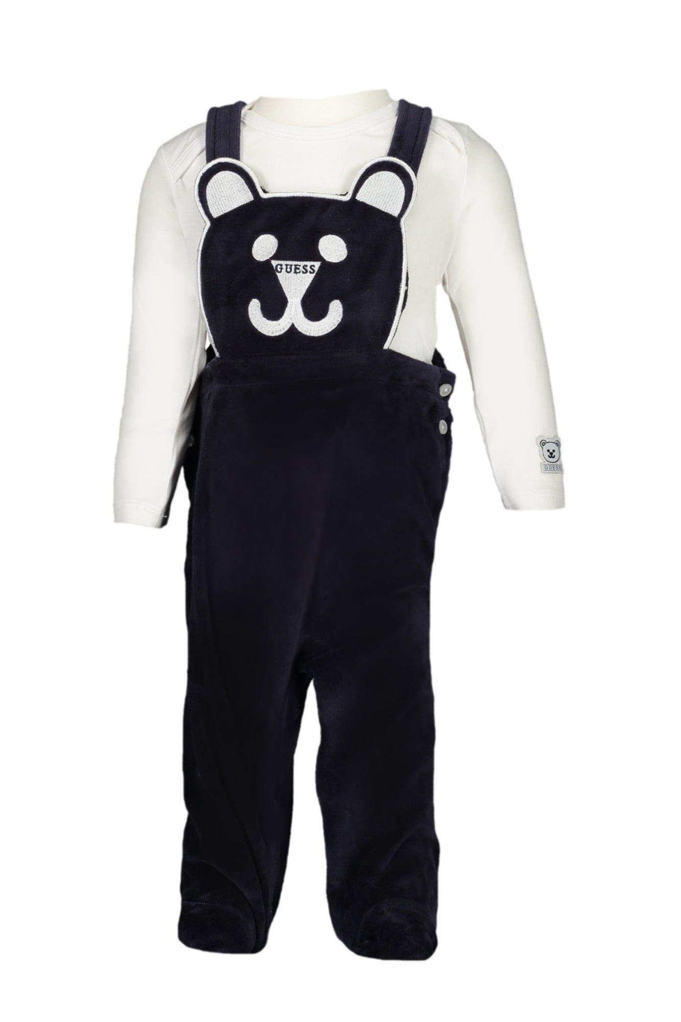 Guess Jeans Pantalone A Salopette Bambino Blu""