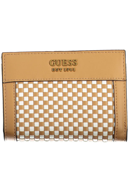 GUESS JEANS PORTAFOGLIO DONNA MARRONE