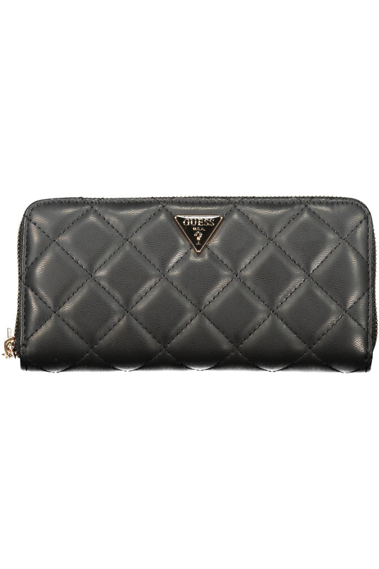 GUESS JEANS PORTAFOGLIO DONNA NERO