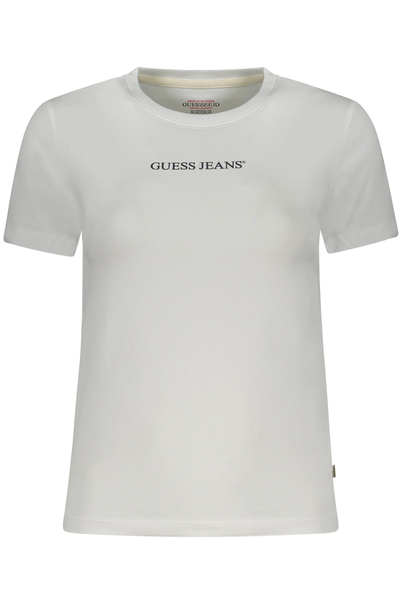 Guess Jeans T-Shirt Maniche Corte Donna Bianco""