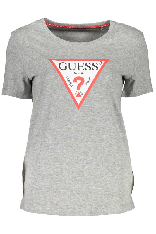 Guess Jeans T-Shirt Maniche Corte Donna Grigio""