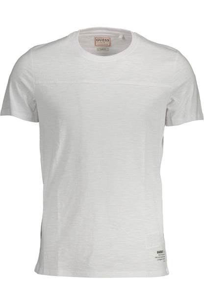 Guess Jeans T-Shirt Maniche Corte Uomo Bianco