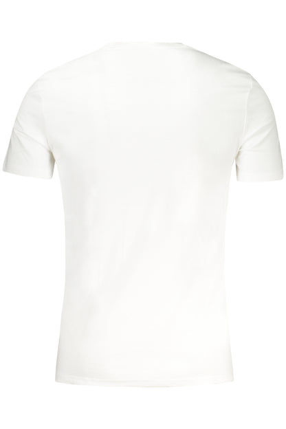 Guess Jeans T-Shirt Maniche Corte Uomo Bianco