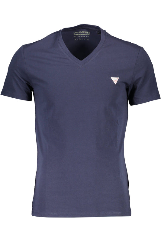 Guess Jeans T-Shirt Maniche Corte Uomo Blu""