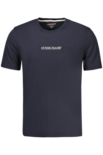 Guess Jeans T-Shirt Maniche Corte Uomo Blu