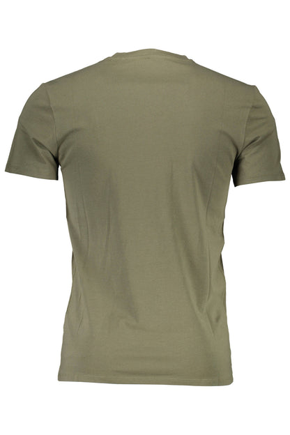 Guess Jeans T-Shirt Maniche Corte Uomo Verde