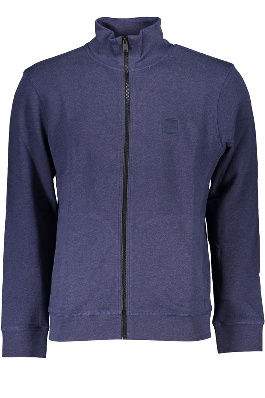 Hugo Boss Felpa Con Zip Uomo Blu""