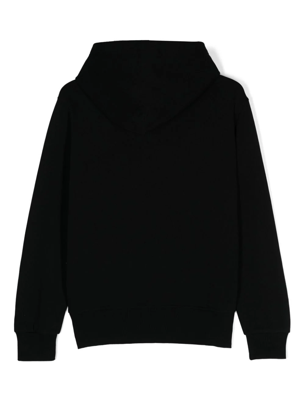 Diesel felpa Smacshoodod con cappuccio e mini logo nero