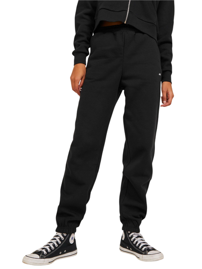 Jjxx pantaloni joggers in felpa nero