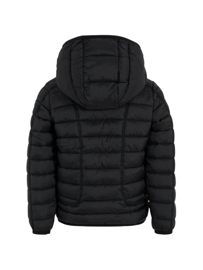Diesel giubbino imbottito trapuntato con cappuccio nero