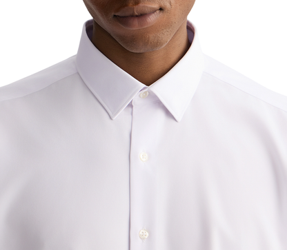 Liu Jo camicia manica lunga slim fit in tessuto stretch bianco