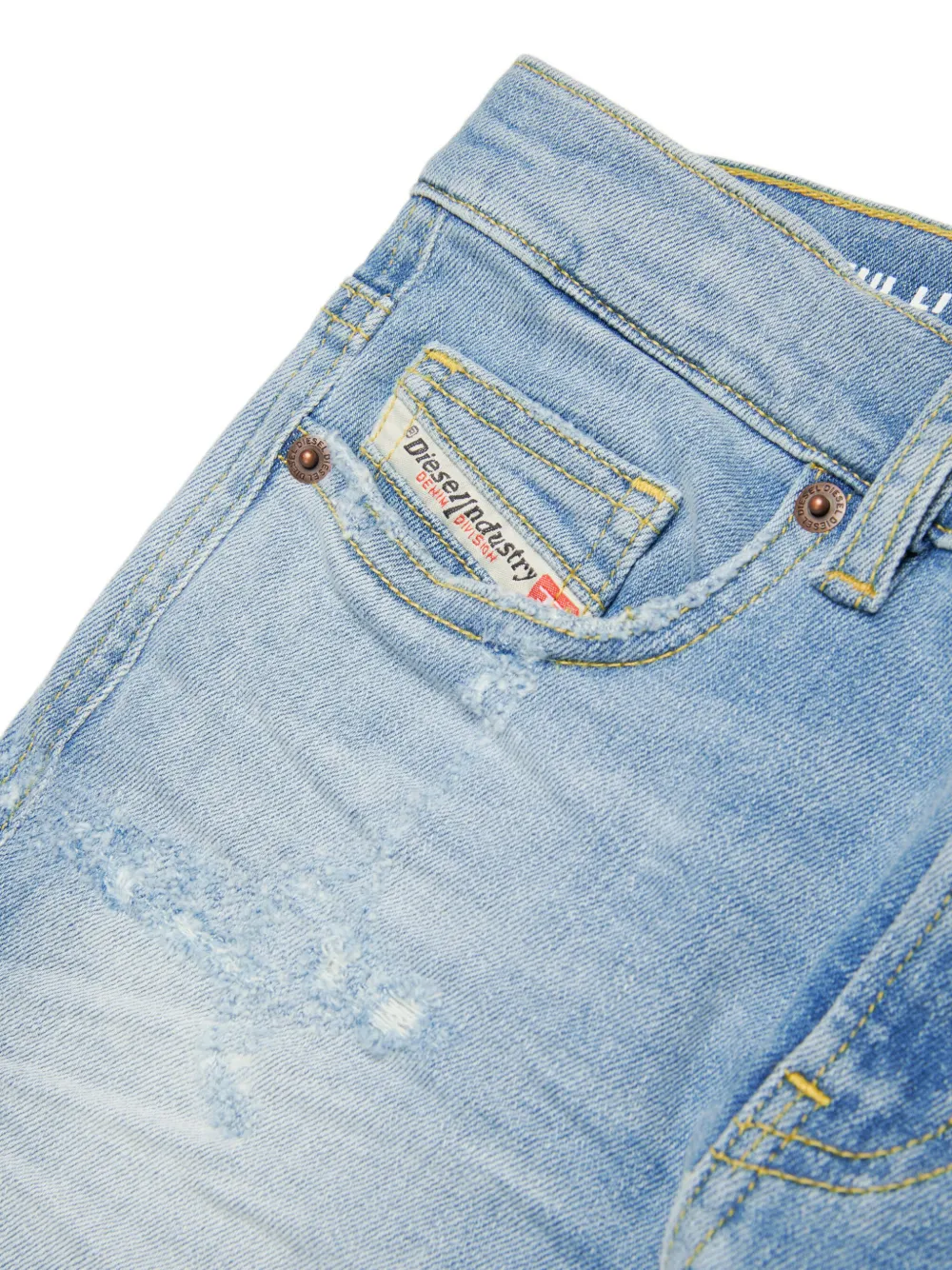 Diesel jeans gamba dritta Viker lavaggio blu chiaro