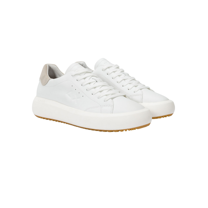 Sun68 sneakers Big Boy Leather in pelle bianco ecrù