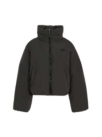 Diesel piumino Jwravys in nylon nero