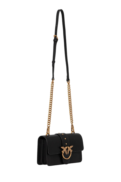 Pinko borsa a tracolla Love Bag One Mini nero oro