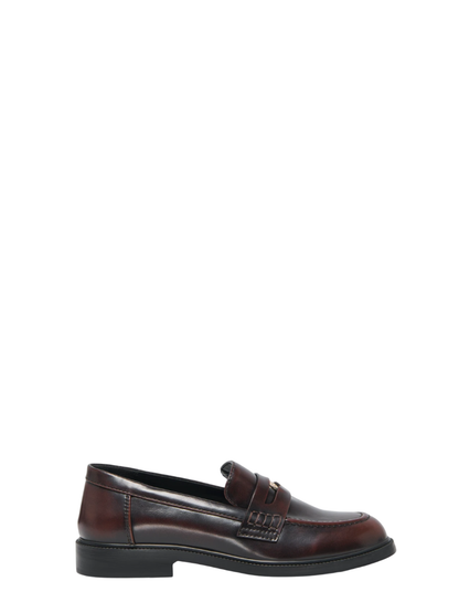 Only mocassini in ecopelle marrone