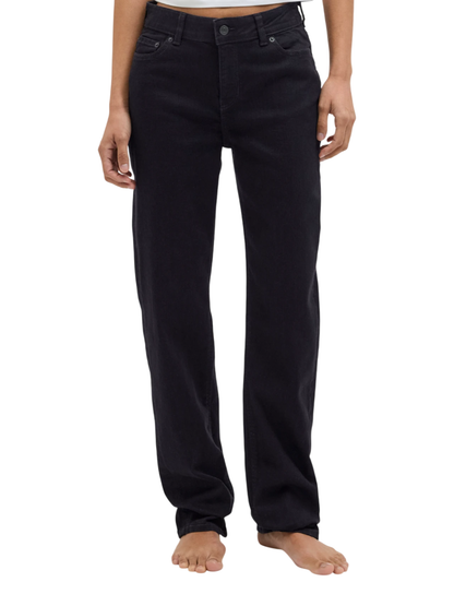 Jjxx jeans gamba dritta in denim stretch nero