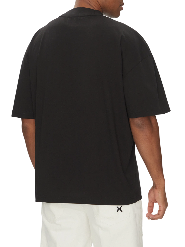 John Richmond T-shirt manica corta con logo Paver nero