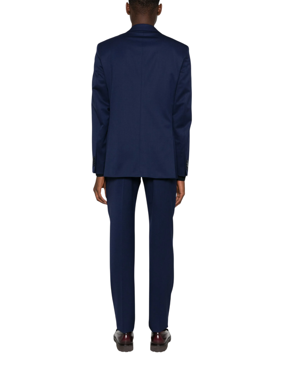 Manuel Ritz abito uomo monopetto in micro fantasia blu