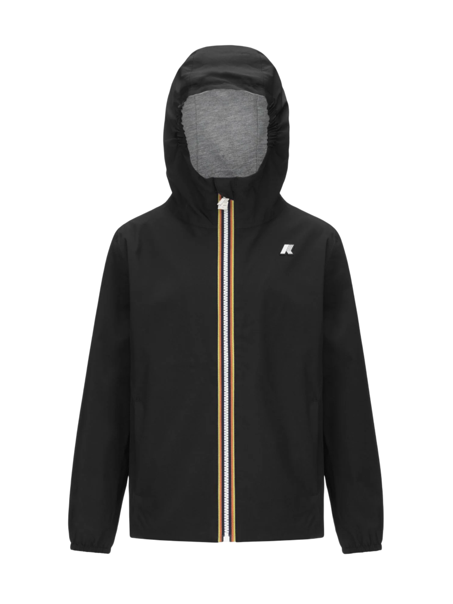 K-Way giubbino leggero antivento Marguerite nero