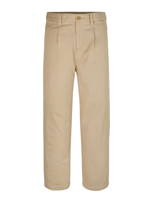 Tommy Hilfiger pantaloni chino bambino con pinces beige