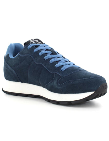 Sun68 sneakers uomo Tom Suede blu