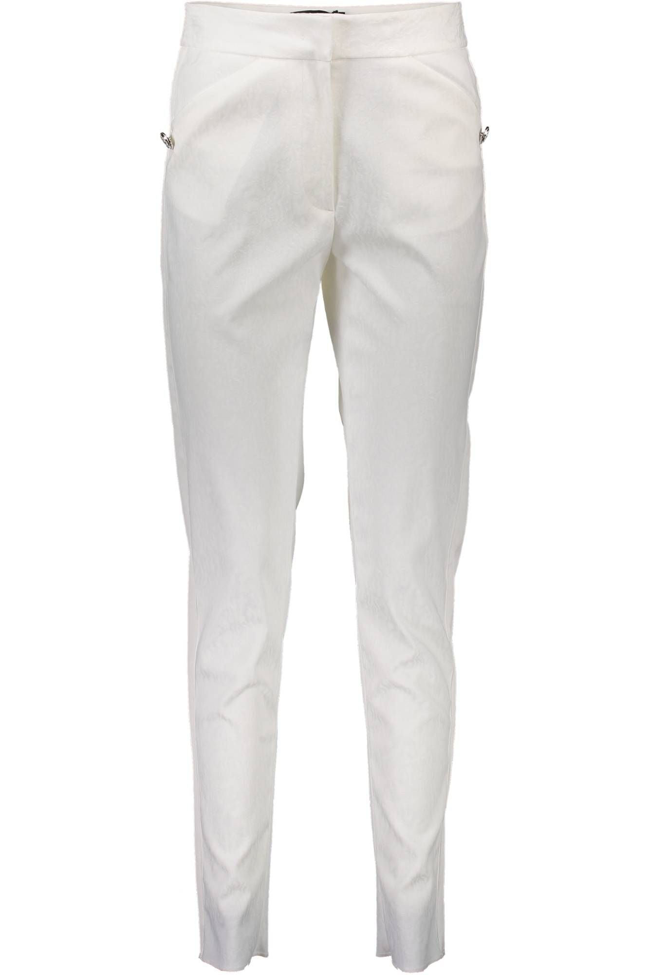 JUST CAVALLI PANTALONE DONNA BIANCO""